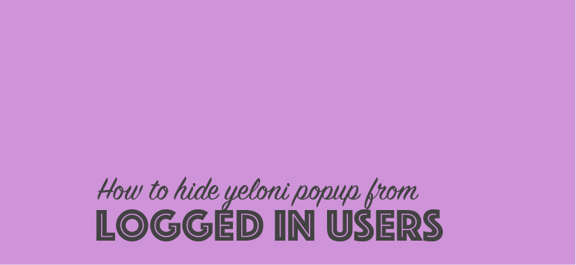 How to Hide Widgets from Logged In Users